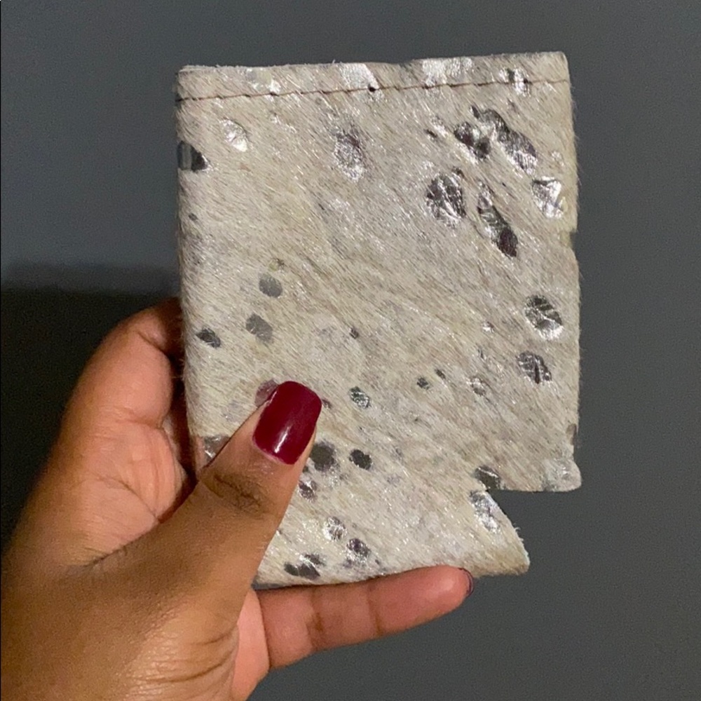 Cowhide koozie